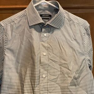 Indochino mens dress shirt, fits like a medium